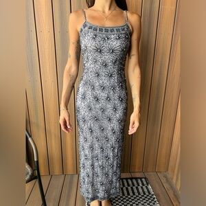 adriana papell 100% silk evening gown